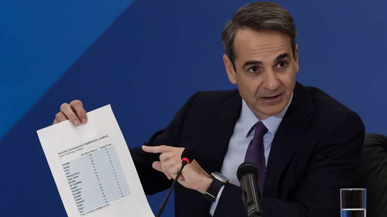 Συνέντευξη Τύπου Μητσοτάκη για την οικονομία: &quot;Το 2024 θα υπάρξει νέο μισθολόγιο για τους δημοσίους υπαλλήλους&quot;