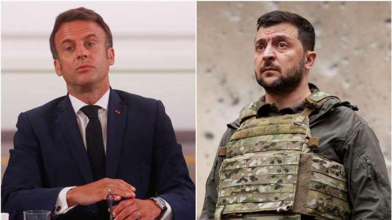 Επίθεση Ζελένσκι σε Μακρόν: Για να θεωρείς τον εαυτό σου ηγέτη, πρέπει να συμπεριφέρεσαι ως ηγέτης