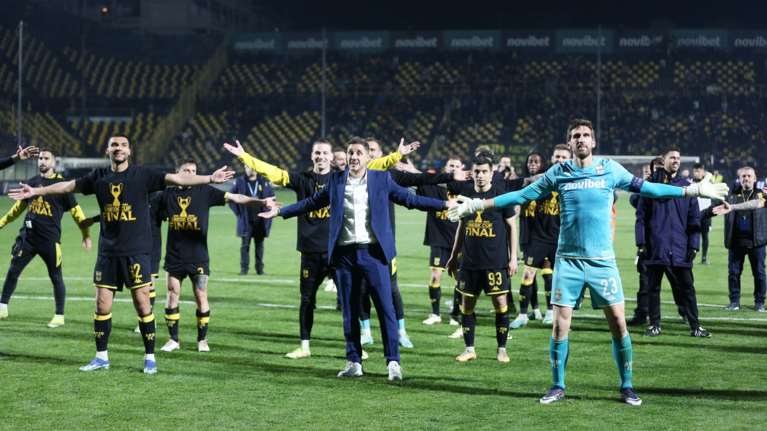 Κύπελλο Ελλάδος: Στον τελικό έπειτα από 14 χρόνια ο Άρης - Λευκή ισοπαλία με Παναιτωλικό στο &quot;Βικελίδης&quot;