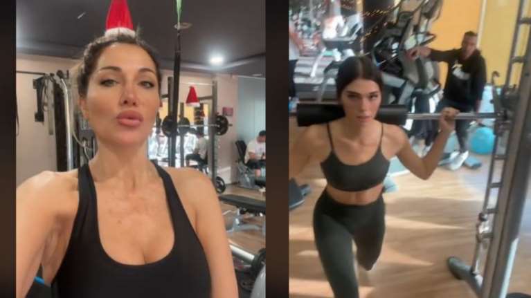 Δέσποινα Βανδή - Μελίνα Νικολαΐδη: Μαμά και κόρη γυμνάζονται μαζί σε... χριστουγεννιάτικους ρυθμούς [Βίντεο]