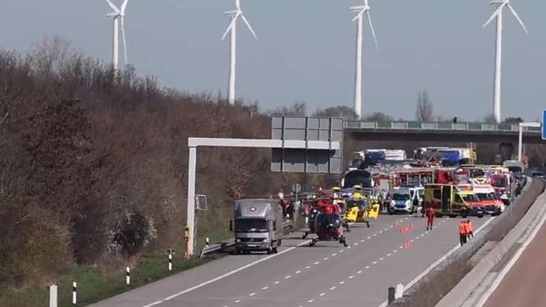 Γερμανία: Νεκροί και τραυματίες σε τροχαίο σε μεγάλο αυτοκινητόδρομο κοντά στη Λειψία
