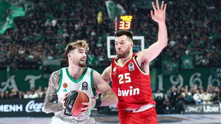 Παναθηναϊκός-Ολυμπιακός 78-72: Νίκησε ξανά και έκανε δικό του το απόλυτο πλεονέκτημα έδρας