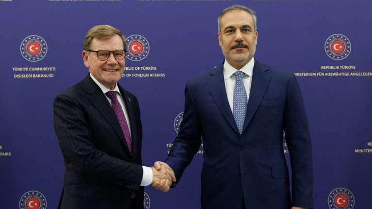 Συνάντηση Φιντάν - Βάντεφουλ στην Άγκυρα: &quot;Με ποιον άλλο θα συνεργαστούμε αν όχι με τους εταίρους του ΝΑΤΟ;&quot;