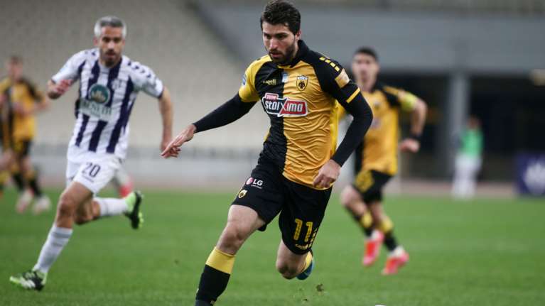 Super League: Ανέβηκε δεύτερη η ΑΕΚ - 2-0 τον Απόλλων Σμύρνης στο ΟΑΚΑ [Βίντεο]