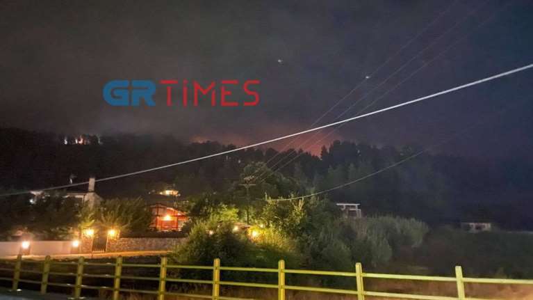 Χαλκιδική: Υπό έλεγχο η φωτιά στη Φούρκα - Βροχή και κινητοποίηση έσωσαν τον οικισμό