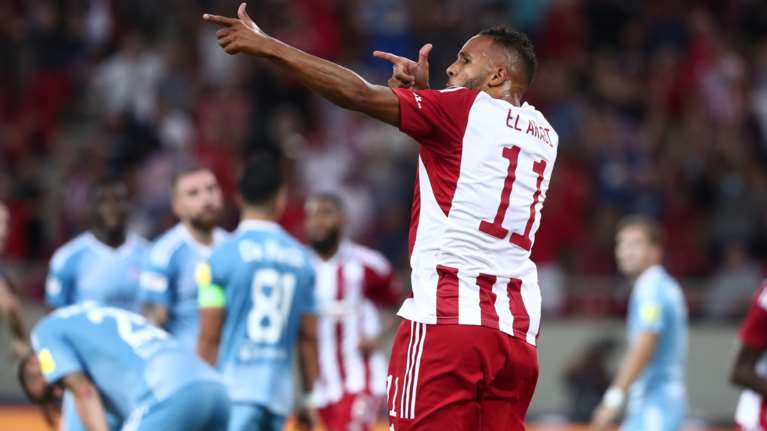 Europa League: Ο Ελ Αραμπί γλίτωσε τον Ολυμπιακό από νέα ήττα - 1-1 με Σλόβαν και όλα ανοιχτά