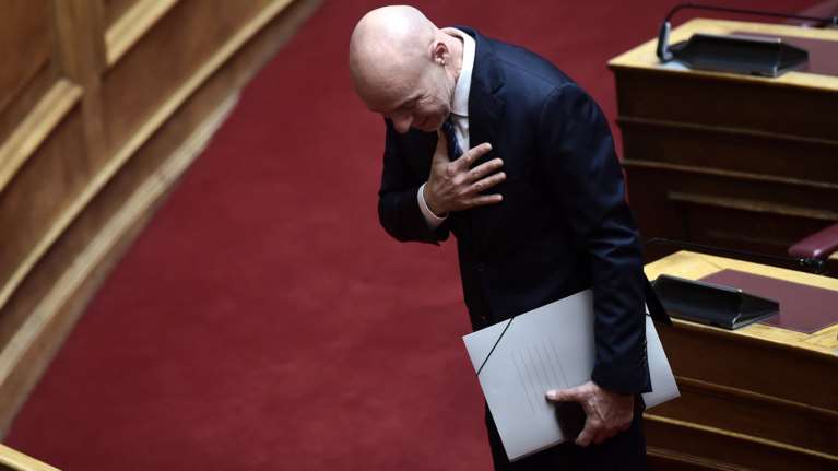 Ορκίστηκε βουλευτής της ΝΔ ο Γιώργος Αμυράς - Παίρνει την έδρα του Κωνσταντίνου Τασούλα στα Ιωάννινα