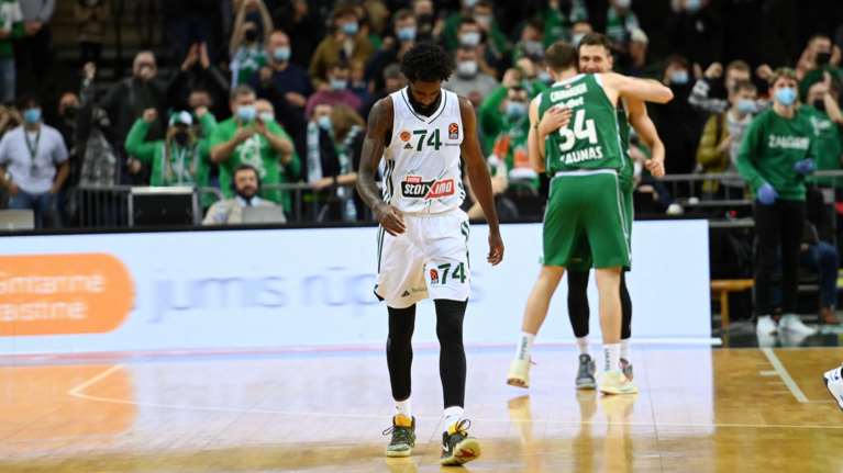 Euroleague: Αρνητής νίκης και αντίδρασης - Έχασε και από την ουραγό Ζαλγκίρις ο Παναθηναϊκός