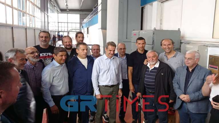 Θεσσαλονίκη: Το Ποσειδώνιο Κολυμβητήριο και την Θέρμη επισκέφθηκε ο Κυριάκος Μητσοτάκης [εικόνες - βίντεο]