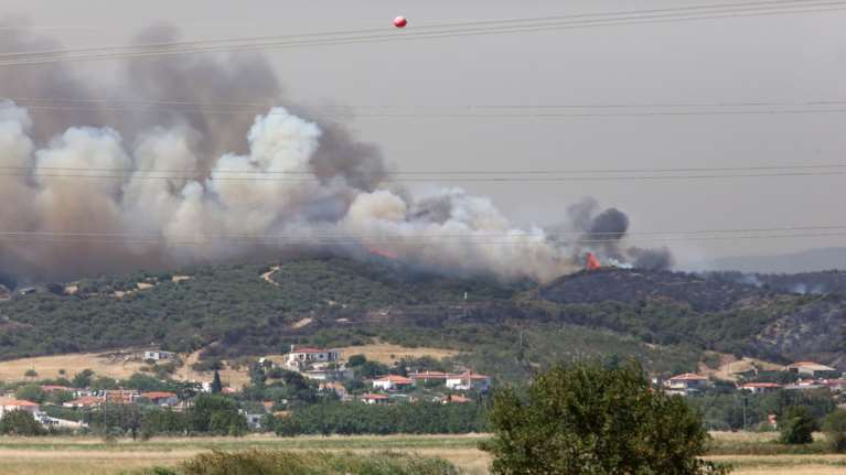Φωτιά στην Αλεξανδρούπολη: 4 ενεργά μέτωπα - Ασθενέστεροι σήμερα οι άνεμοι