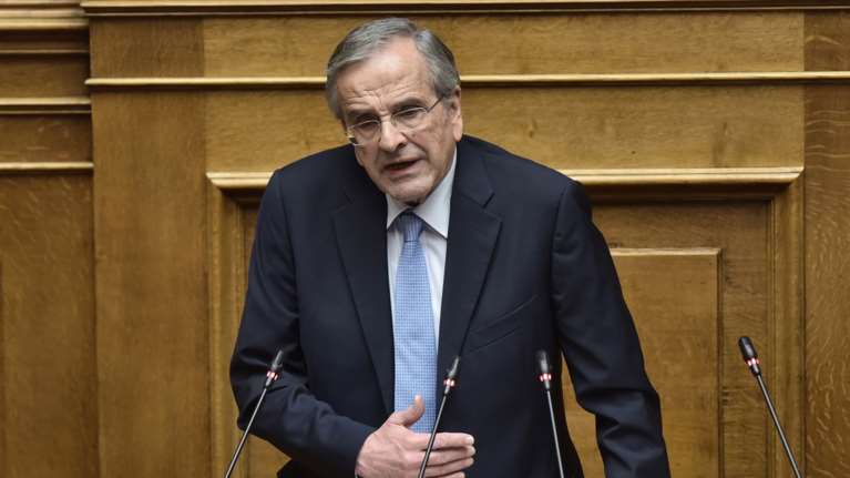 Αντώνης Σαμαράς: &quot;Ο γάμος των ομόφυλων ζευγαριών δεν είναι ανθρώπινο δικαίωμα - Η παράταξή μας δεν έπρεπε να το φέρει&quot;