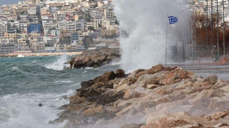 Χανιά: Ξεπέρασαν τα 100 km/h οι ριπές του ανέμου την Κυριακή [εικόνα]