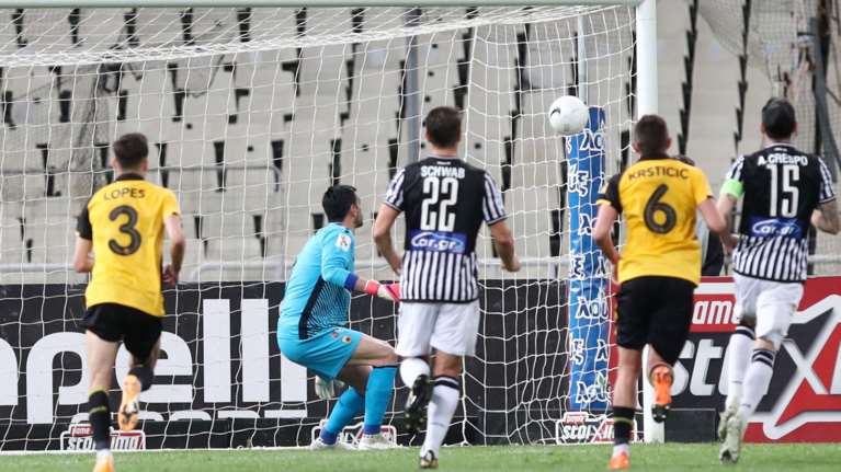 Κύπελλος Ελλάδος: Ξέρανε την ΑΕΚ στο 94&#39; ο ΠΑΟΚ - Διπλό πρόκρισης 0-1 με γκολάρα του Μουργκ