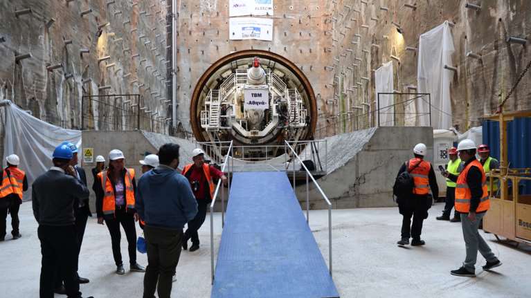 &quot;Τρέχουν&quot; τα έργα του Μετρό σε Αθήνα και Θεσσαλονίκη