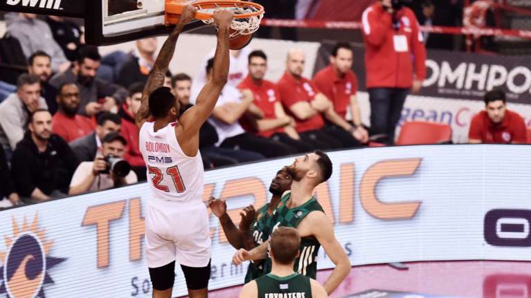 Basket League: Ανίκητος ο Ολυμπιακός, 68-66 τον ΠΑΟ - Στο 9-0 το &quot;κόκκινο&quot; σερί στα ντέρμπι αιωνίων
