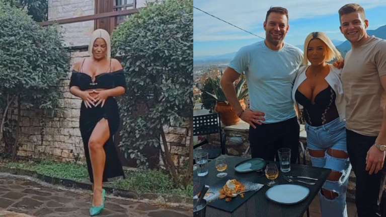 Μόνικα Μάρση: Ποια είναι η πληθωρική κοπέλα που υποδέχτηκε τον Κασσελάκη και τον Τάιλερ στο εστιατόριο στα Μετέωρα [Εικόνες]