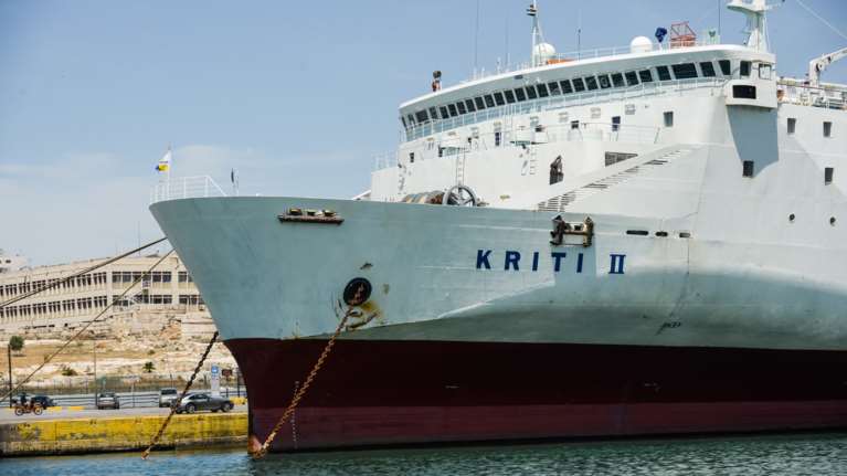 Βλάβη στο πλοίο &quot;Κρήτη ΙΙ&quot; - Ταλαιπωρία για τους 167 επιβάτες