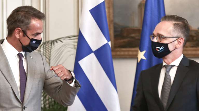 Μητσοτάκης με Γερμανό ΥΠΕΞ: Να μπει τέλος στην τουρκική προκλητικότητα