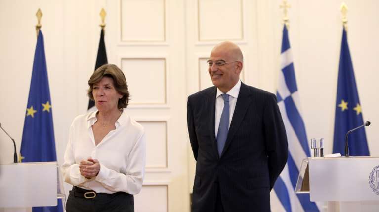 Ξεκάθαρο μήνυμα της Γαλλίδας ΥΠΕΞ: Αμοιβαία συνδρομή Ελλάδας- Γαλλίας αν διαπιστωθεί ένοπλη επίθεση