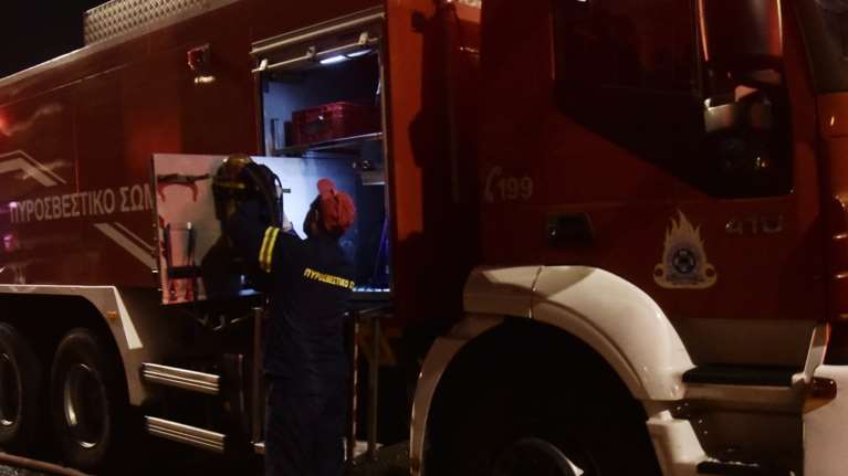 Φωτιά στη Σαμοθράκη: Πυρκαγιά στην περιοχή Χριστού - Θέρμων - Πιθανώς από κεραυνό