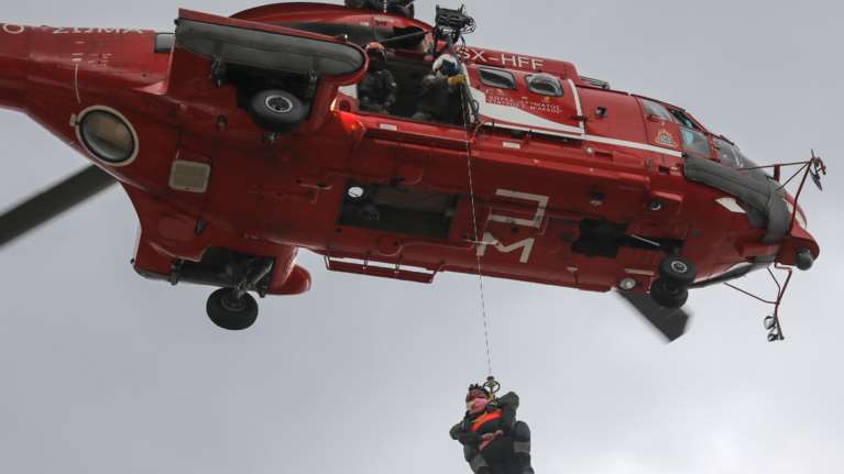 Άσκηση Κιβωτός 2021: Προσομοίωση διάσωσης σε περίπτωση πλημμύρας στο Αλεποχώρι - Εντυπωσιακές εικόνες