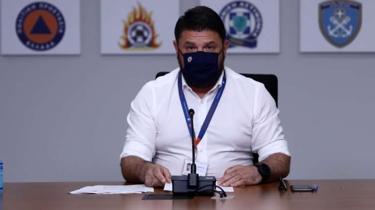 Live η έκτακτη ενημέρωση από τον Ν. Χαρδαλιά για την εξέλιξη των πυρκαγιών