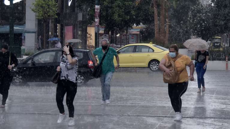Ισχυρές βροχές, καταιγίδες και χαλάζι σε πέντε περιοχές - Νέο έκτακτο δελτίο επικίνδυνων φαινομένων