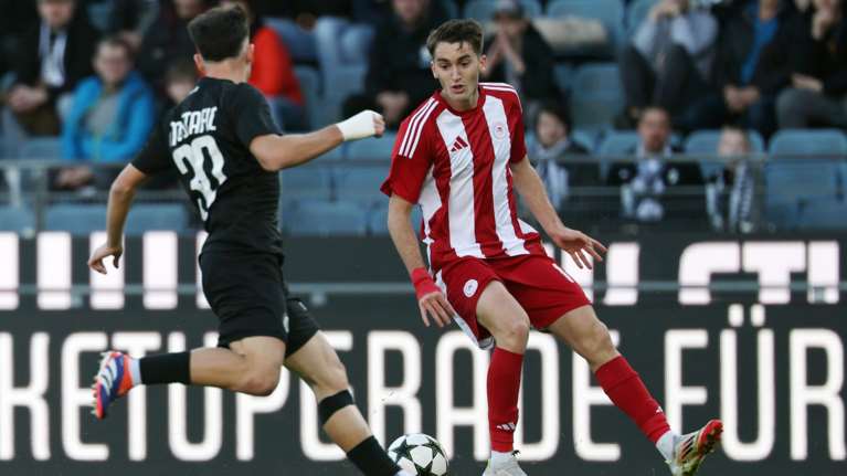 UEFA Youth League: Ακάθεκτοι οι Νέοι του Ολυμπιακού στους &quot;8&quot; - Νίκησαν στα πέναλτι τη Στουρμ Γκρατς