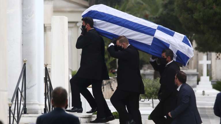 Μανώλης Γλέζος: Το τελευταίο αντίο στον &quot;τελευταίο παρτιζάνο&quot; [εικόνες]