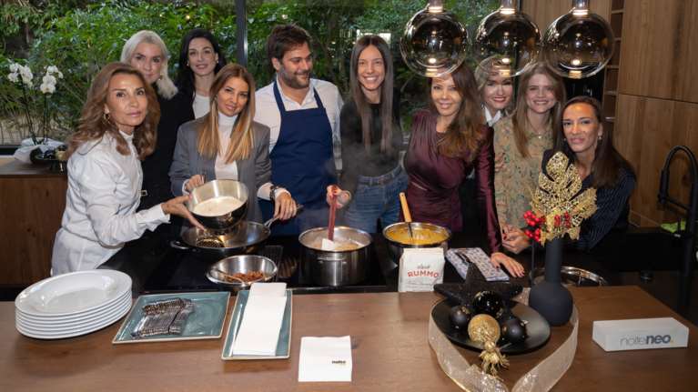 Εορταστική δημιουργική κουζίνα από τη Nolte Kitchens Greece: Το πρώτο της κάλεσμα με τον βραβευμένο Ιταλό σεφ Luca Piscazzi