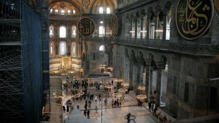 &quot;Πόντιος Πιλάτος&quot; η Γερμανία: Πολιτιστικό ζήτημα η Αγία Σοφία - Δεν αφορά τις πολιτικές σχέσεις με την Τουρκία