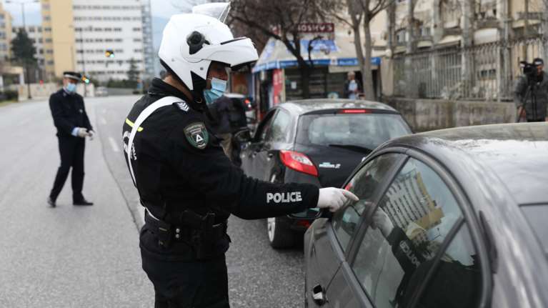 Απαγόρευση κυκλοφορίας: 665 παραβάσεις την Τετάρτη σε όλη τη χώρα