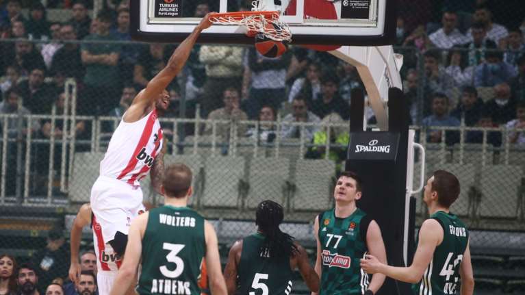 Euroleague: Δεν τον... βλέπει - Ο Ολυμπιακός διέλυσε τον ΠΑΟ στο ΟΑΚΑ και έκανε το... 10-0