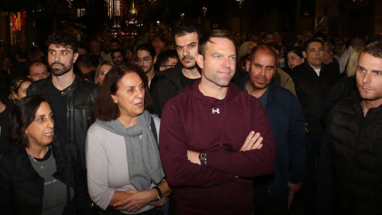 Στέφανος Κασσελάκης: Αυτός είναι ο λόγος που έφυγε γρήγορα από την πορεία για το Πολυτεχνείο