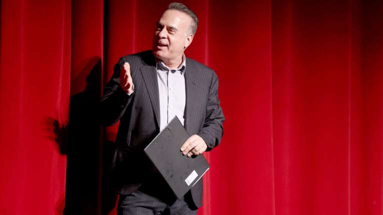 Φώτης Σεργουλόπουλος: Τι είπε στην πρώτη δημόσια αναφορά στον σύζυγό του μετά τον γάμο τους [βίντεο]