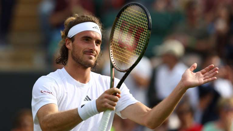 Εύκολα στους &quot;16&quot; του Wimbledon ο Τσιτσιπάς: Επικράτησε του Λάσλο Τζέρε με 3-0 σετ