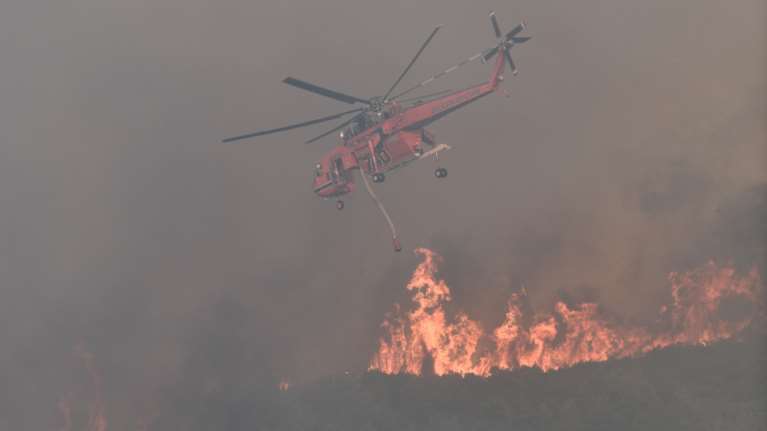 Ενεργοποιήθηκε το Copernicus για τις φωτιές σε Ιτέα και Πόρτες Αχαΐας - Θα γίνει χαρτογράφηση των περιοχών