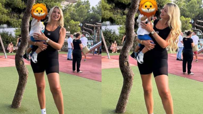 Κωνσταντίνα Σπυροπούλου: Ξένοιαστες στιγμές μαζί με τον γιο της, Βλάσση, στην παιδική χαρά [εικόνες]