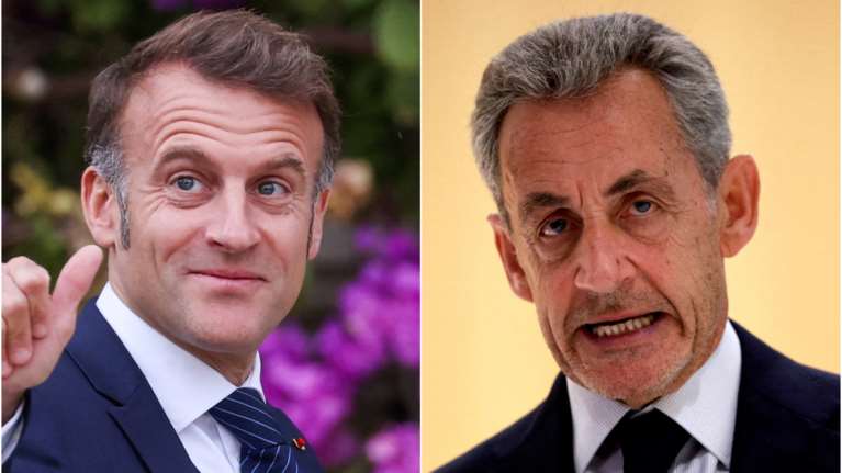 Συνάντηση Μακρόν - Σαρκοζί στο Προεδρικό λίγο πριν την φυλάκιση του πρώην προέδρου