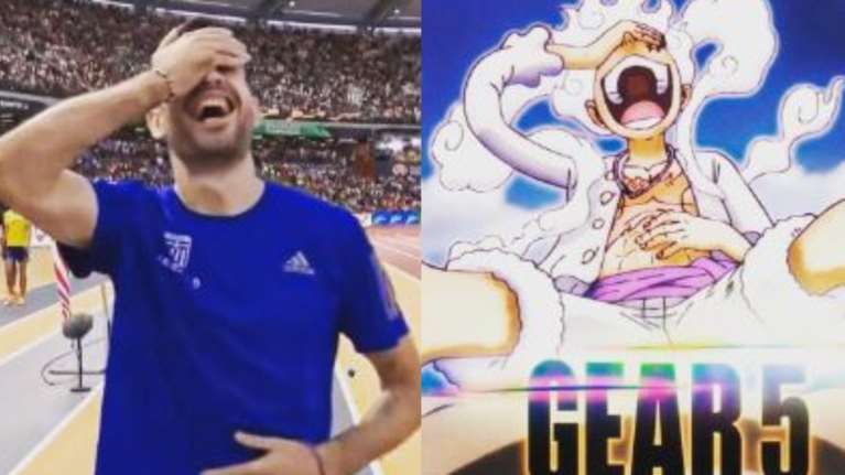 Μίλτος Τεντόγλου: Ο δημιουργός του anime &quot;One Piece&quot; σχολίασε τις πόζες του Έλληνα πρωταθλητή [Εικόνα]