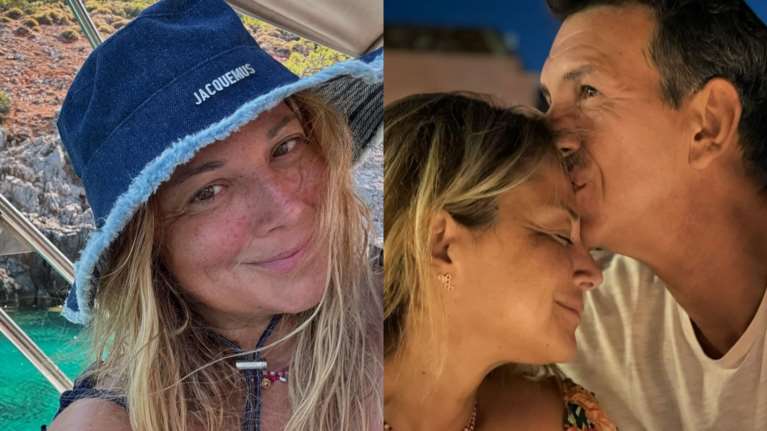 Νάνσυ Ζαμπέτογλου: Χωρίς μακιγιάζ απολαμβάνει τις διακοπές της με τον σύζυγό της, Νάσο Γαλακτερό [εικόνες]