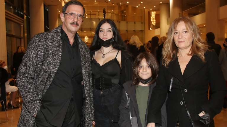 Λεωνίδας Κακούρης: Η σπάνια οικογενειακή έξοδος και η πανέμορφη έφηβη κόρη του