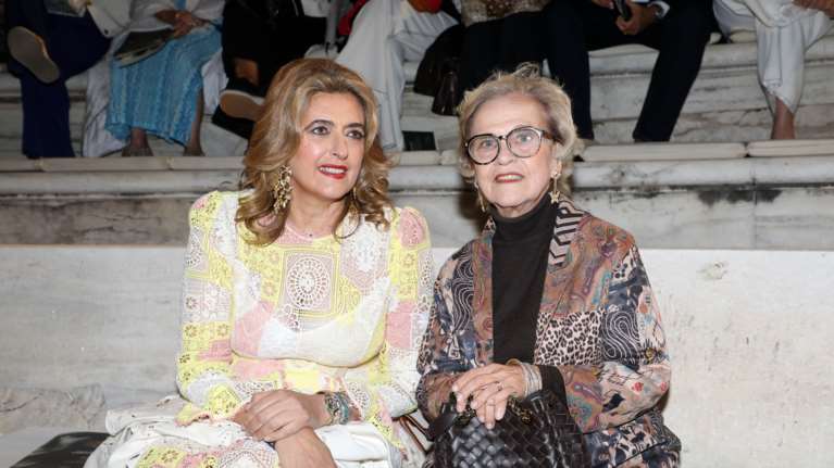 Η Χριστιάννα Β. Βαρδινογιάννη στη συναυλία του Αντώνη Ρέμου στο Ηρώδειο