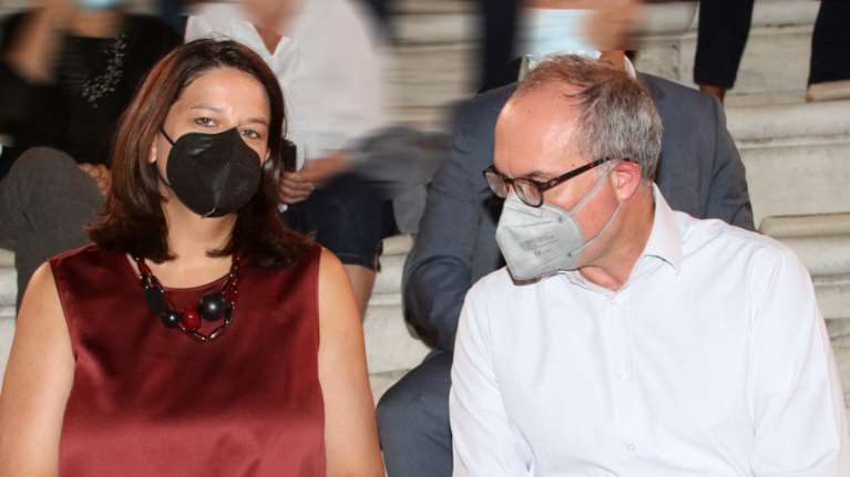 Νίκη Κεραμέως: Η σπάνια εμφάνιση με τον σύζυγό της - Ποιος είναι ο Δημήτρης Λουκάς [Εικόνες]