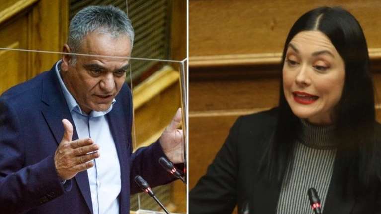 Αγριος καυγάς Σκουρλέτη- Γιαννακοπούλου: "Μαθήματα από εσάς που μας λέγατε γερμανοτσολιάδες δεν δεχόμαστε"