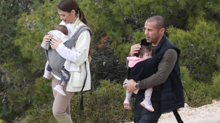 Μιχάλης Ζαμπίδης: Οι δίδυμες κόρες του γιόρτασαν τα πρώτα τους γενέθλια