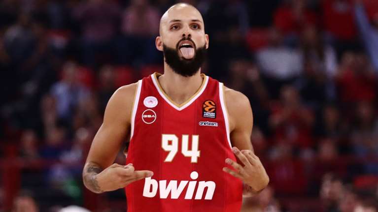 Euroleague: Ισοπεδωτικός και χωρίς Βεζένκοφ ο Ολυμπιακός - Εύκολα την Μπασκόνια στο ΣΕΦ