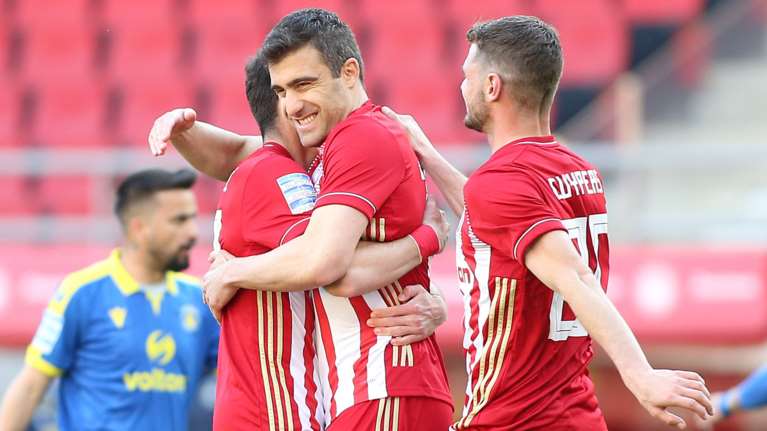 Ολυμπιακός - Αστέρας Τρίπολης: Το πρώτο γκολ του Σωκράτη Παπασταθόπουλου χάρισε τη νίκη [Βίντεο]