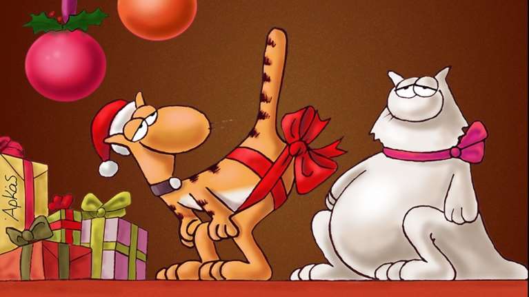 Αρκάς: Ο Καστράτο και η Λουκρητία μας καλημερίζουν με χριστουγεννιάτικη… και πονηρή διάθεση