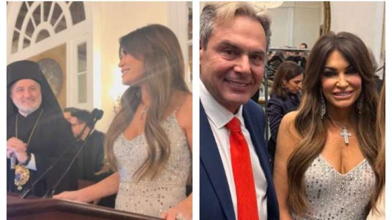 Η Κίμπερλι Γκίλφοϊλ στην ελληνική ομογένεια: &quot;Αγαπώ την κοινότητα, αγαπώ τη χώρα&quot; - Εκεί ήταν και ο Πάνος Καμμένος